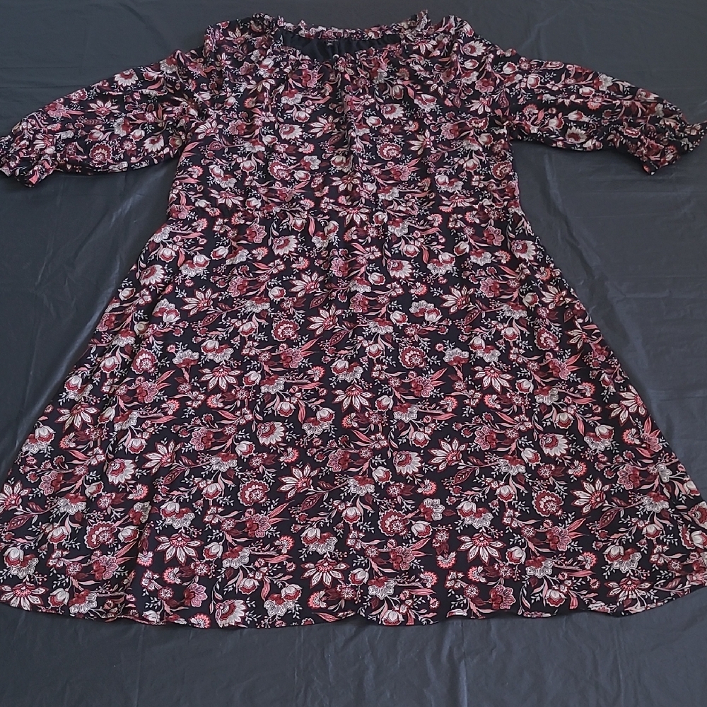 Talbots Scalloped Ruffle, Maxi, Cottagecore XLP - Picture 5 of 16